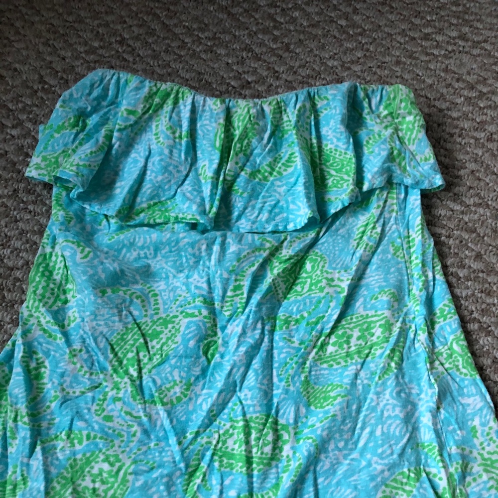 Gently used Lilly Pulitzer tube top!